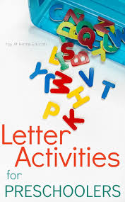 Here's the definition as well as variations and examples of use. 5 Alphabet Activities For Preschoolers Using Just A Set Of Letters