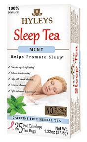 Hyleys Sleep Tea Peppermint 25 Tea Bags Vitacost