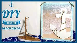 Diy christmas centerpiece challenge | christmas dollar tree… diy videos : Diy Dollar Tree Beach Decor Anchor Boat Decor Summer Beach Nautical Or Coastal Room Decor Youtube