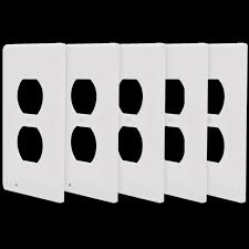 5 Pack Hakol Easy Snap On Led Night Light Outlet Cover Plates
