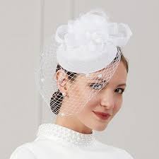 9 89 Feathers Net Fascinators Hats Headwear With Feather Cap Flower 1 Pc Wedding Special Occasion Headpiece In 2021 Fascinator Headpiece Fascinator Hats