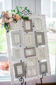 Vintage Picture Frame Seating Chart