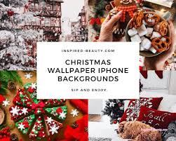 Customize and personalise your desktop, mobile phone and tablet with these free wallpapers! 23 Free Aesthetic Christmas Wallpaper Iphone Backgrounds Inspired Beauty