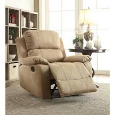 Acme Furniture Brown Bina Memory Foam Recliner 59526 The Home Depot Mattress Furniture Acme Furniture Furniture