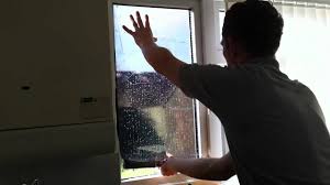 The angle of the glass panes on a skylight is very different from a regular windows. How To Install Fit Diy Solar Window Film Tinting To Glass Windows Youtube