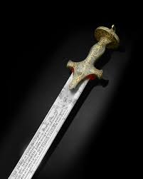 Sword of Indian ruler slain by British ...