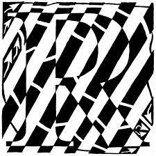 Op Art Letters Lesson Elementary Art Word Art Op Art