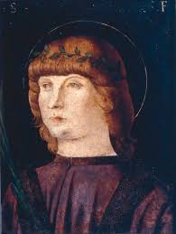 Young Saint , Circle of Bellini