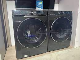 Kuppet washing machine and dryer combo. Samsung S Smart Washer Dryer Lets You Pick When You Want The Cycle To End Cnet