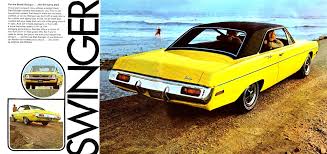 1970 dodge dart finished in purple paint with black composite hood and street scoop. 12 Page Showroom Sales Catalog For All 1970 Dodge Dart