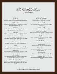 View Formal Dinner Menu Template Letter Fine Dining Menu Menu Template Word Dining Menu