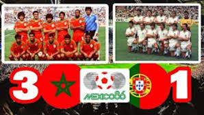 عندما أسقط المغرب البرتغال في مكسيكو 1986. Ø§Ù„ØªØ¨ÙˆØ±ÙŠØ´Ø© ÙÙˆØ² Ø§Ù„Ù…ØºØ±Ø¨ Ø¹Ù„Ù‰ Ø§Ù„Ø¨Ø±ØªØºØ§Ù„ Ø¨ 3 1 ØªØ¹Ù„ÙŠÙ‚ Ù…ØºØ±Ø¨ÙŠ ÙƒØ£Ø³ Ø§Ù„Ø¹Ø§Ù„Ù… 1986 Ø¨Ø§Ù„Ù…ÙƒØ³ÙŠÙƒ