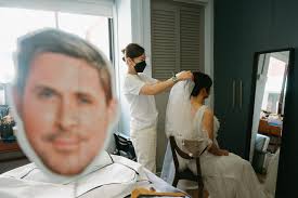 Cherylene and Mark's Technicolour Disco-Dino Wedding at The Alkaff Mansion 