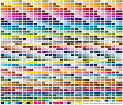 42 Hand Picked Pantone Color Chart For Fabric