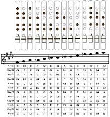 5 Hole Pentatonic Flute Chart In 2019 Native Flute Native