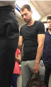 Guys bulges in public