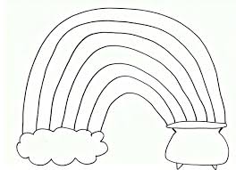 Pom Pom Rainbow Craft For St Patrick S Day Free Printable Crafty Morning Rainbow Crafts Coloring Pages Easy Coloring Pages