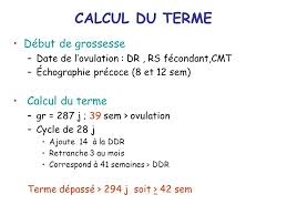 Le calcul et le suivi de grossesse sont des mesures particulièrement importantes qu'il ne faut surtout pas négliger pour de multiples raisons. Diagnostic Et Surveillance De La Grossesse Ppt Video Online Telecharger