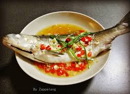 zappalang 泰式青柠香蒜蒸鱼thai style steamed fish with lime garlic steamed fish thai style fish