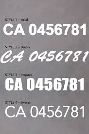 State id number california refers to the number that will be assigned to your company in california to identify your company for tax purposes in the state. California Carrier Identification Number Decal San Diego Sticker