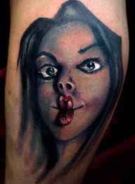 Hector Cedillo lips tattoo: Seductive and cute