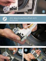Aeg Waschmaschine Offnet Nicht Turschloss Defekt Reparatur Anleitung Diybook At