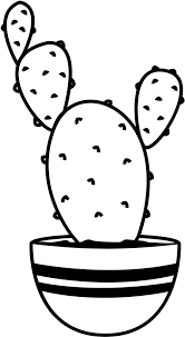 Choose from over a million free vectors, clipart graphics, vector art images, design templates, and illustrations created by artists worldwide! Cactus Clip Art Black And White Png Download Full Size Clipart 848676 Pinclipart