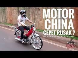 Suara knalpot motor tua klasik 4 tak jialing kancil (70cc) asli original standar suaranya halus adem. Modifikasi Motor Jialing Kancil