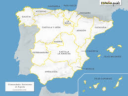 Turismo por españa y sus ciudades. Las Mejores Regiones De Espana Con Mapa Y Fotos Espana Guide