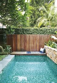 If you prefer metal or iron, then stick with it for the rest of the furniture and outdoor fixtures. 30 Amazing Natural Small Pools Design Ideas For Backyard Coodecor Backyard Pool Landscaping Small Backyard Pools Backyard Pool Designs