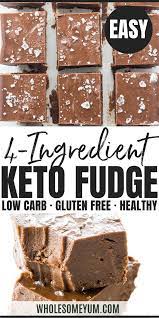 These chocolate fat bombs have three simple ingredients: Easy Keto Fudge Recipe With Cocoa Powder 4 Ingredients Fudge Recipes Cocoa Powder Fudge Recipe Cocoa Powder Recipes