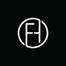 Black And Gold Logo Template Initial Letter Fh Or Hf Logo Vector Design Template Affiliate Fh Hf Initial Letter Design Ad In 2020 Gold Logo Design Vector Logo Logo Design