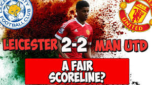 You are watching manchester united vs wolverhampton wanderers game in hd directly from the old trafford, manchester, england, streaming live for your computer, mobile and tablets. Leicester 2 2 Man United Match Reaction Youtube