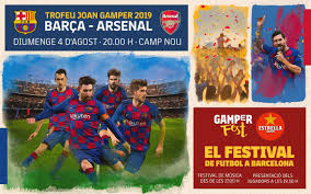 Hij is ook wel bekend onder zijn catalaanse naam joan gamper. Arsenal Fc Barcelona Opponent In Joan Gamper Trophy Aqui Catalunha