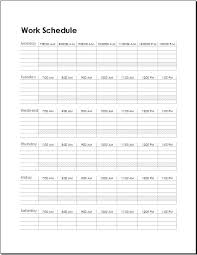 Download, fill in and print employee work schedule and assigned tasks template pdf online here for free. Work Schedule Templates For Employees Word Excel Templates