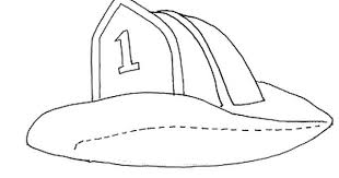 Hat drawing firefighter hat drawing easy johnsimpkins com. Firefighter Hat Fireman Hat Hat Crafts Hat Template