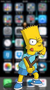 Bart simpson wallpaper hd androidwallpaper earring frisuren. 39 Simpsons Iphone Wallpaper Supreme On Wallpapersafari