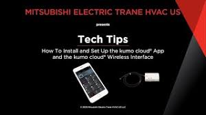 How To Install And Set Up The Kumo Cloud App And Wireless Interface Youtube