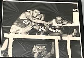 This photo was given to “88” , (Larry Ifrate) early 60's by Uncle Jeep. It  hung there in “88's” Barbershop, Follansbee WV, since then. Gone now.  Whoever has it, I hope you