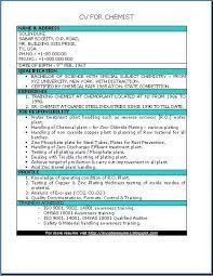 Just like the job role of a chemist involves experimenting chemical properties of substances and generating new formulas, the same way you have to experiment with a resume every time you apply for a job. Resume Format For Bsc Chemistry Freshers Writerstable Web Fc2 Com