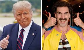 Check spelling or type a new query. Borat Praises Donald Trump On Twitter Ahead Of New Film Borat The Guardian