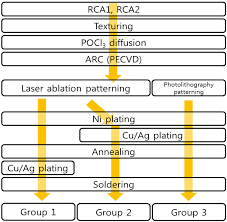 Color Online Flow Chart For The Experimental Process