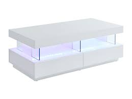 Preise vergleichen und bequem online bestellen! Couchtisch Hochglanz Led Fabio Weiss Gunstig Kaufen