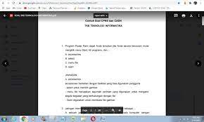 Maybe you would like to learn more about one of these? Contoh Soal Tes P3k Teknologi Informatika Dan Kunci Jawaban Antapedia Com