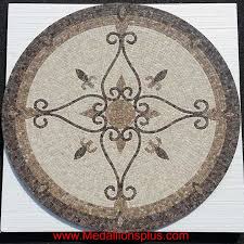 Elegante 36 Nonpolished Mosaic Floor Medallion Medallionsplus Com Floor Medallions On Sale Tile Mosaic Floor Medallion Mosaic Flooring Marble Medallion
