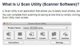 The software that allows you to easily scan photos, documents, etc. Canon Ij Scan Utility Download Ij Scan Utility