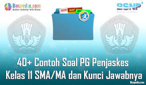 Check spelling or type a new query. Lengkap 40 Contoh Soal Pg Penjaskes Kelas 11 Sma Ma Dan Kunci Jawabnya Terbaru Bospedia