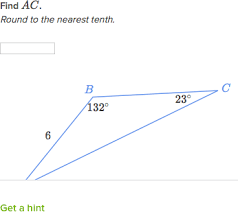 Nature of the roots of a quadratic equation worksheets. Solve Triangles Using The Law Of Sines Practice Khan Academy