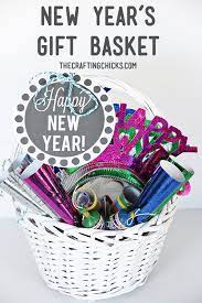 New Year S Eve Gift Basket New Year Printables Happy New Year Gift Newyear