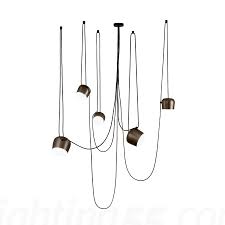 Aim Pendant Light Set Of 5 With Multicanopy By Flos At Lighting55 Com Lighting55